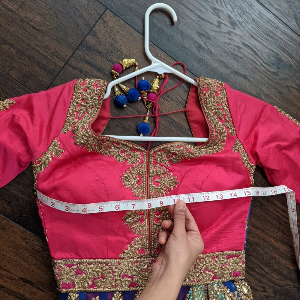 Gorgeous Indian bridal indo-western dress-like new - Picture 9 of 13